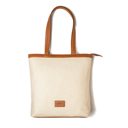Canvas Tote Bag ( Brown )