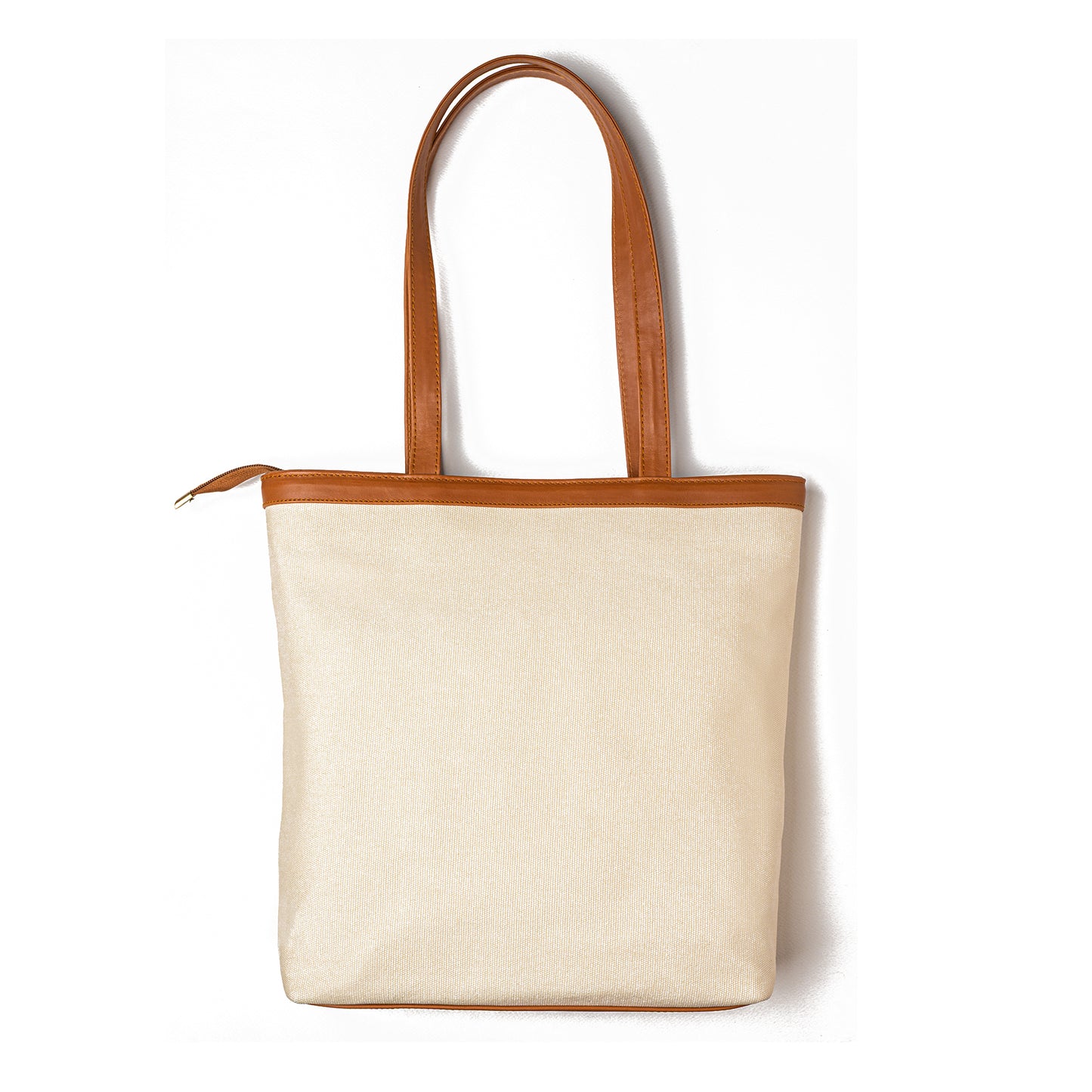 Canvas Tote Bag ( Brown )