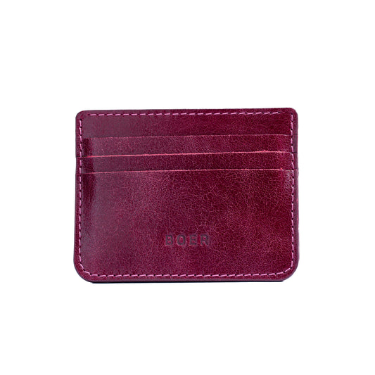 Card Holder Burgundy