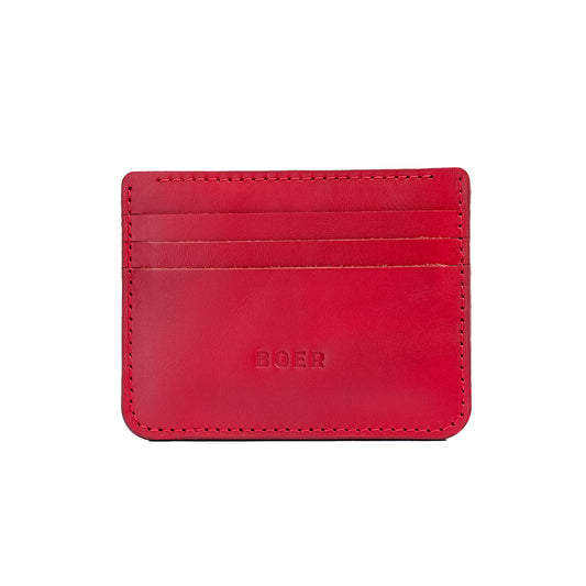 Card Holder Red