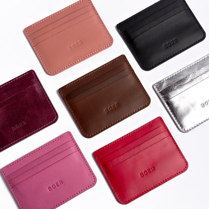 Card Holder Brown ( Vegetable Tanning )