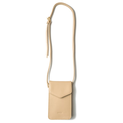Mini Willow Mobile Bag - Beige