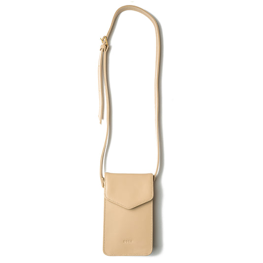 Mini Willow Mobile Bag - Beige