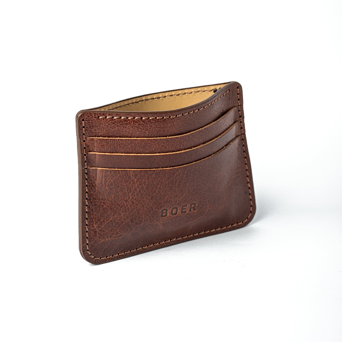 Card Holder Brown ( Vegetable Tanning )