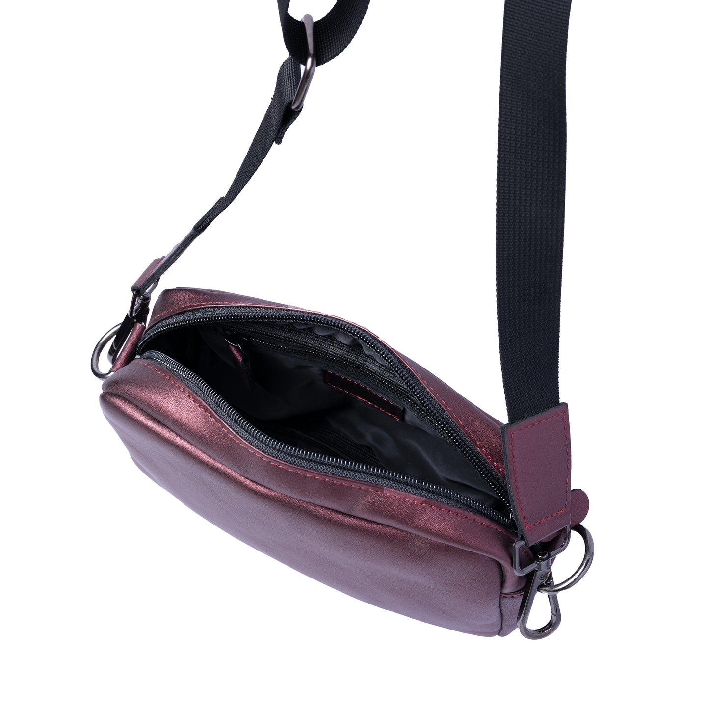 Cross Body Burgundy