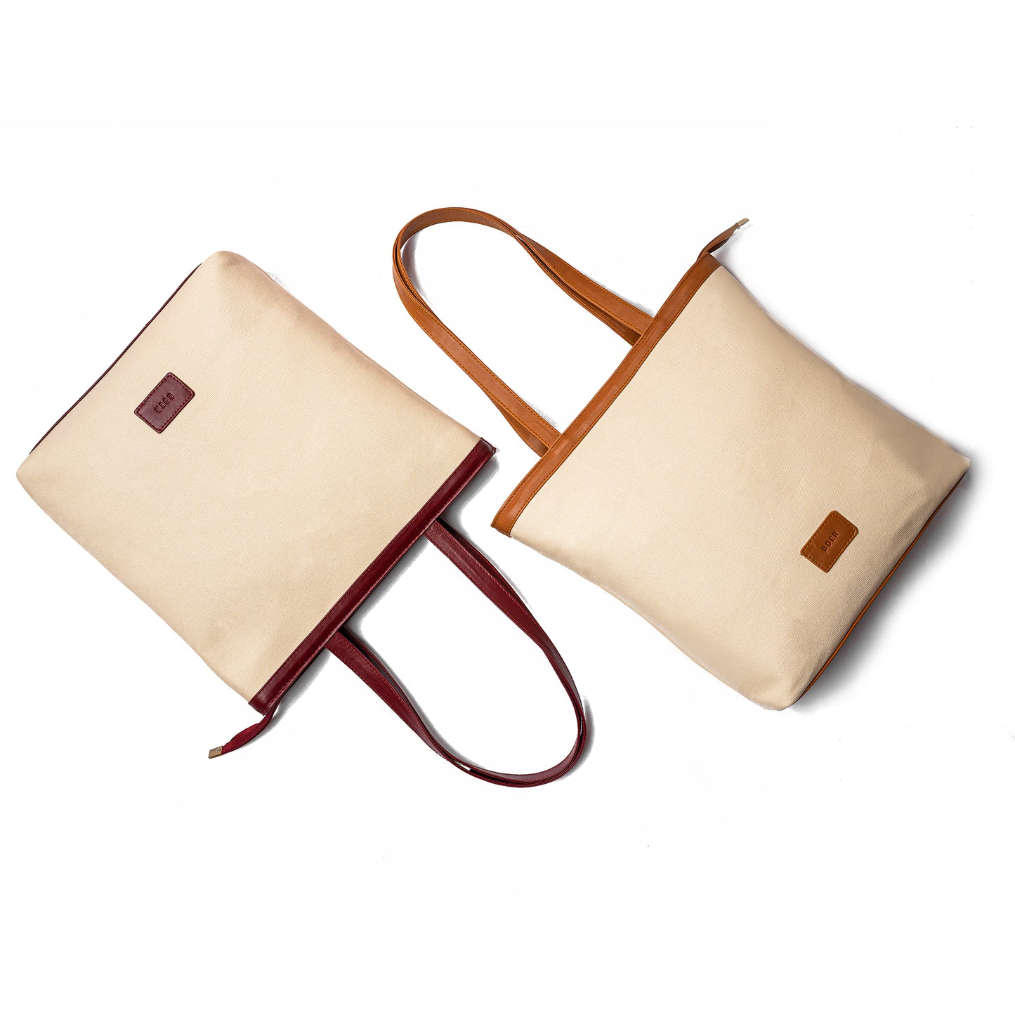 Canvas Tote Bag ( Brown )