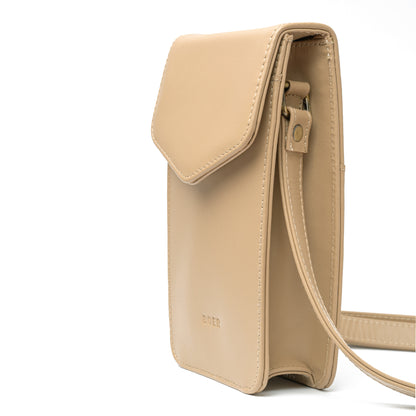 Mini Willow Mobile Bag - Beige