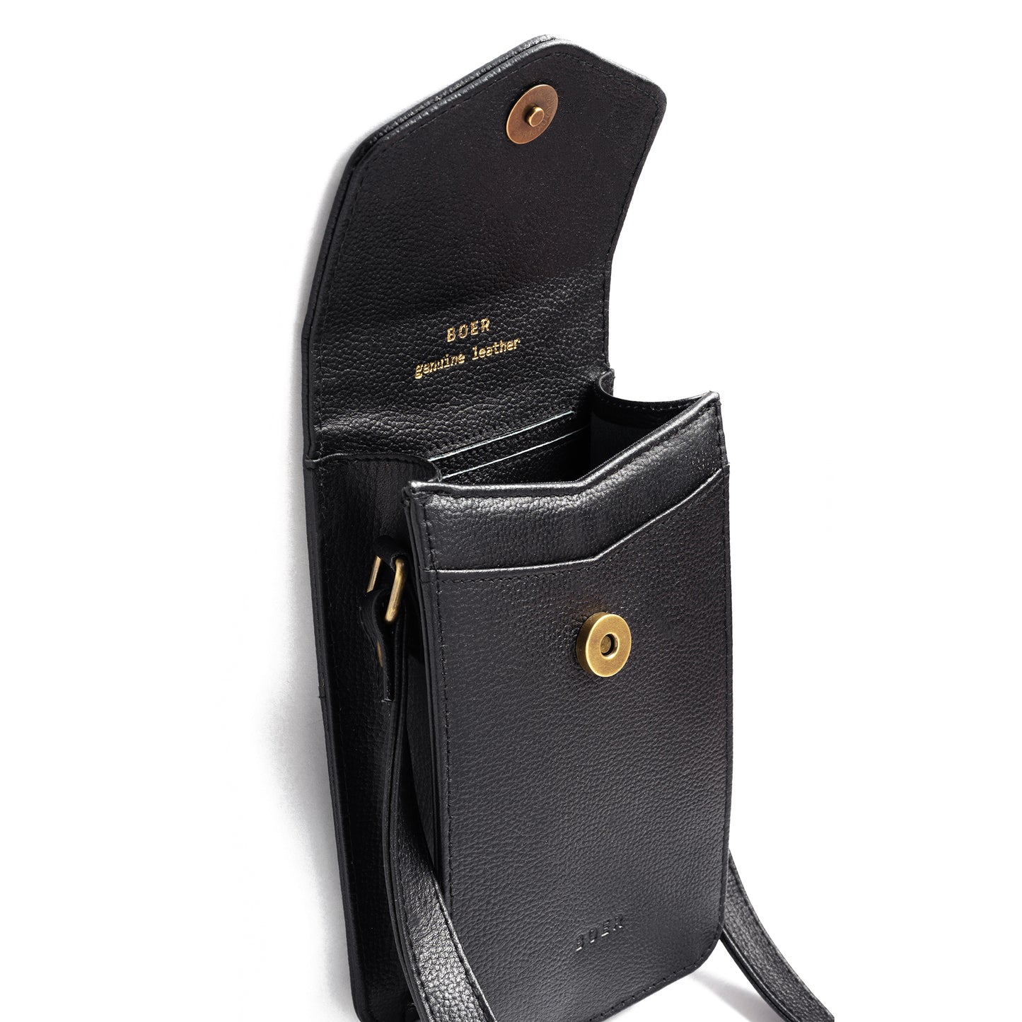 Mini Willow Mobile Bag - Black